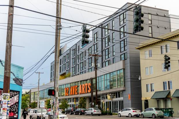 The 12th Avenue Arts building in Seattle, run by the non-profit group Capitol Hill Housing.