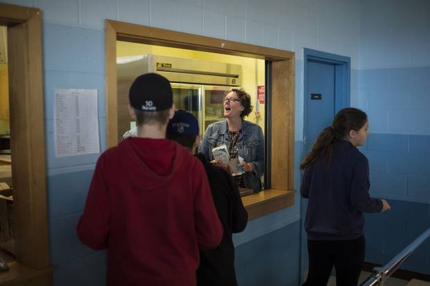 Principal Tonya Kearley saw students’ grades and attendance rise as they got involved in the radio station, writing music, reading news and learning about broadcasting technology.