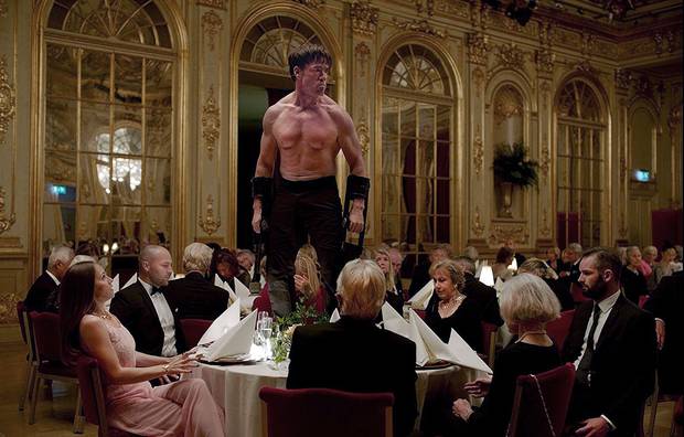 Terry Notary in The Square.