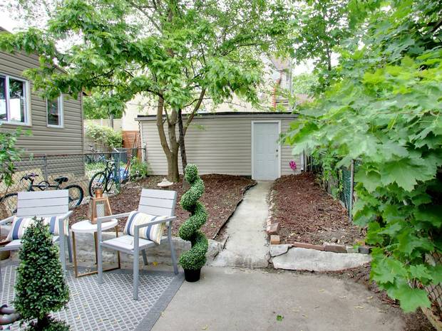 The backyard was one of the factors that pushed Mr. Nguyen and his wife to convert the mixed-used property into a residential unit.
