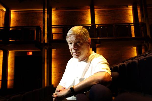 Director Laszlo Marton at the Harbourfront Centre Theatre in Toronto on July 18, 2005.