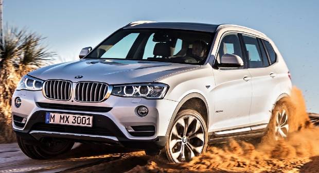 2017 BMW X3.
