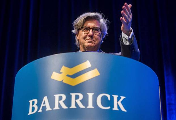 Barrick Gold Corp. chairman John Thornton.