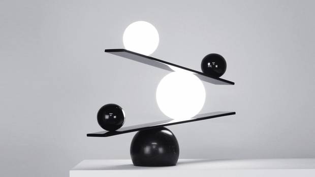 The Balance light, which never stays still, mimics the constant movement of life.