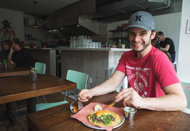 Campechano Taqueria chef Daniel Roe.