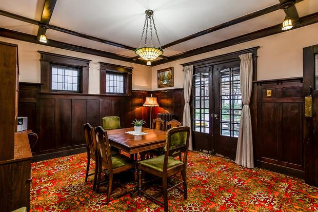 Much of the house remains unchanged from 