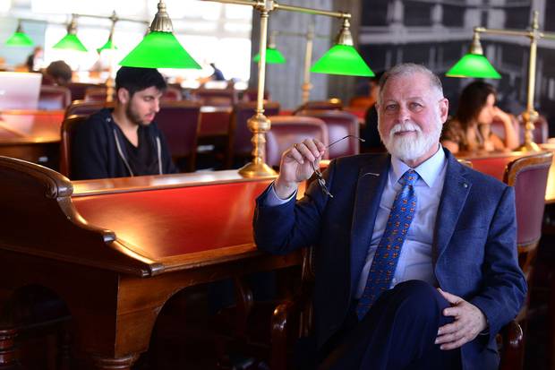 Alberto Manguel, managing director of Argentina’s National Library.