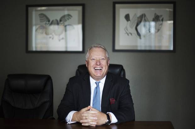 Richard Carleton, CEO of CNSX Markets Inc., at his Toronto office in November.