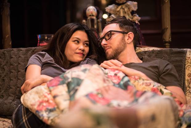 Loretta Yu and Philip Riccio in John.