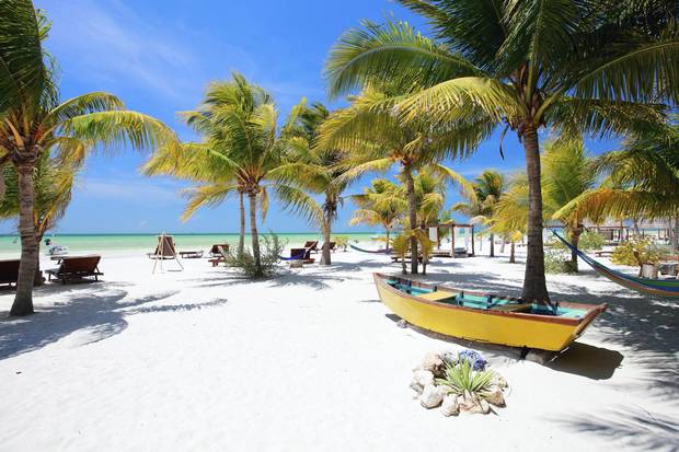 Isla Holbox is only 40 kilometres from toe to tip, tucked into the north edge of Mexico’s Yucatan Peninsula.