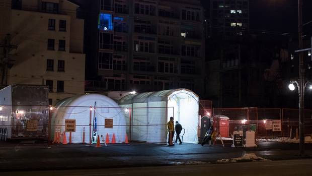 The Mobile Medical Unit in the Downtown Eastside.