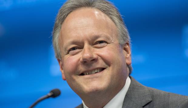 Bank of Canada governor Stephen Poloz speaks at a news conference after release of the financial system review in Ottawa, Nov. 28, 2017