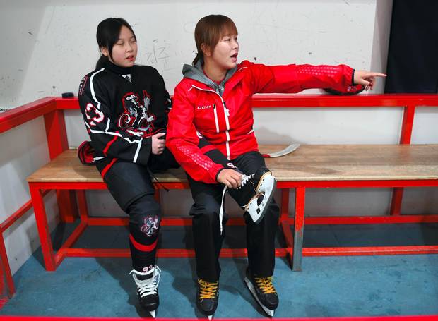 After her family defected in 1997, she was recruited by South Korea's women's hockey team, which was in its infancy at the time.