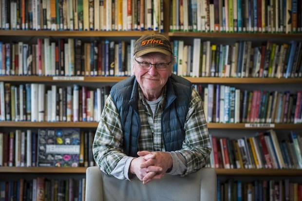 Larry Jorgenson, who set up and runs the Qqs Projects Society in Bella Bella.