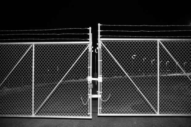 The Neche/Gretna border crossing near Pembina, N.D.