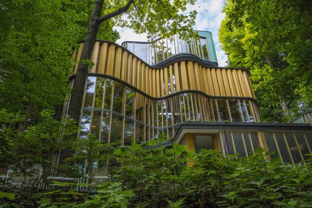 James Stewart’s Integral House in Toronto is shown in August, 2014, before Mr. Stewart’s death that December.
