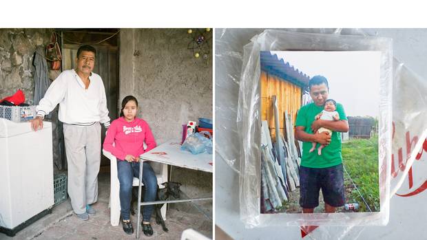 Victor Tepec Velez searches each week - alongside his teenage daughter Guadalupe – for his son Jesus, who was 29 when he disappeared in 2014: ‘I’m glad every time that we find a body,' he says, ‘because, if it's not my son, at least I can help one of the companeros find theirs.’