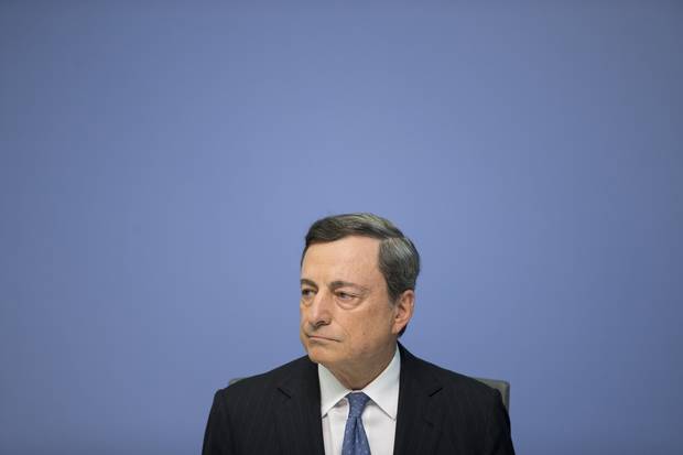 Mr. Draghi at a July news conference.