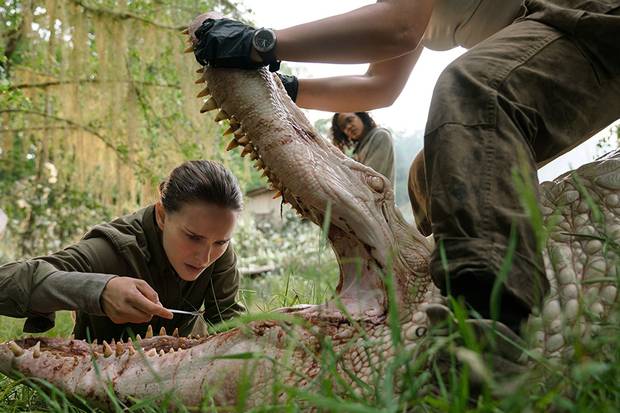 Natalie Portman stars in Annihilation, which will be released theatrically in the United States, Canada and China, then stream on Netflix in other overseas markets just 17 days later.