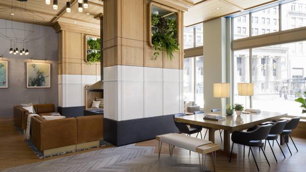 An alt-rock soundtrack rounds out the hotel's ambiance.