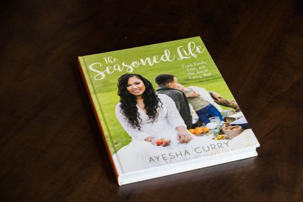 Spice-rubbed chicken with parsley and mint sauce is one of Curry's go-to recipes from The Seasoned Life: Food, Family, Faith, and the Joy of Eating Well.