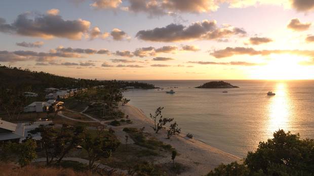 Lizard Island Resort, Australia. Aerial view of the Lodge.