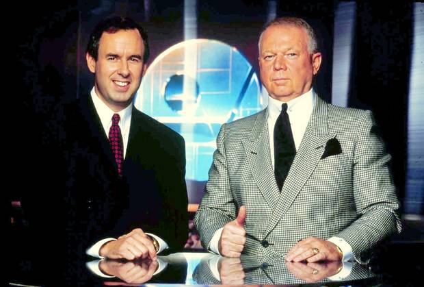 Ron MacLean and Don Cherry