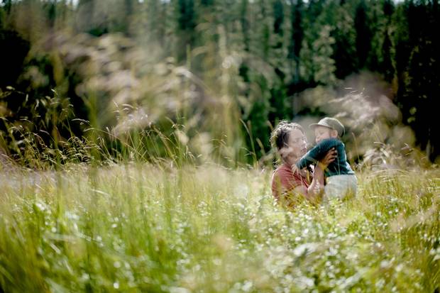 Jess Housty of the Heiltsuk Nation in Bella Bella, B.C., shown with her son Noen, will be sitting out Canada 150 celebrations this Canada Day. ‘I think that narrative of erasure gives us implicit permission for so many damaging, destructive things that it’s easier for society as a whole to turn a blind eye to.’