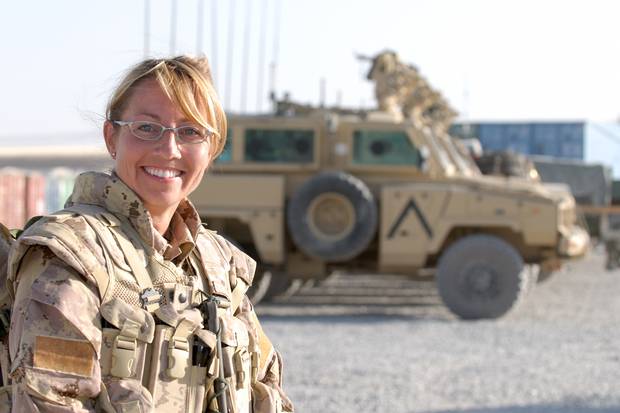 Ms. Le Scelleur was second-in-command of a medical company in Kandahar.