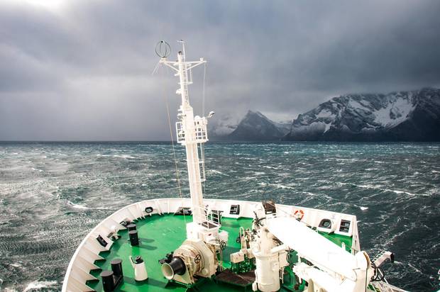 Those following Ernest Shackleton’s trail will face powerful winds.