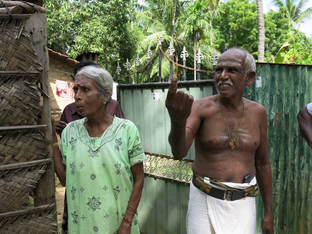 A couple in Atchuvely who helped us find my dad's house.