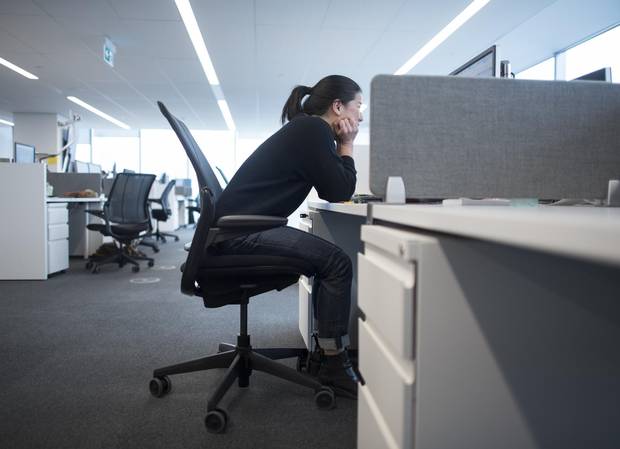 The Globe’s Wency Leung demonstrates sitting dos (below) and don’ts (above). Some experts suggest we can learn to improve our posture by looking to our own past. Toronto posture teacher Toshie Okabe says your best posture goes back to when you were three or four years old.