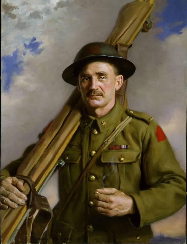Michael O’Rourke, painted by artist Ernest Fosbery.