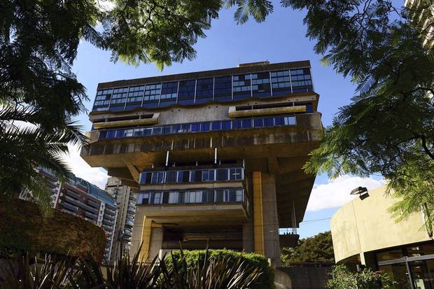 Argentina’s National Library building in Buenos Aires.