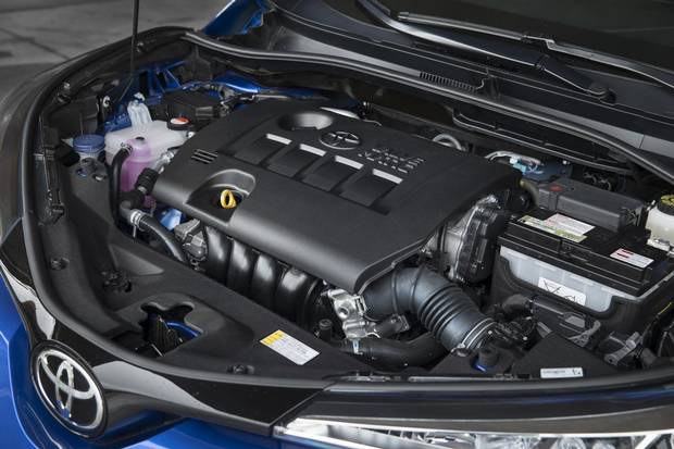 The CH-R is powered by a 2.0-litre four-cylinder engine.
