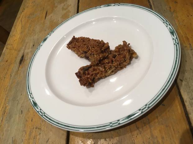Soft Dates and Oat Bars, as baked by Ian Brown