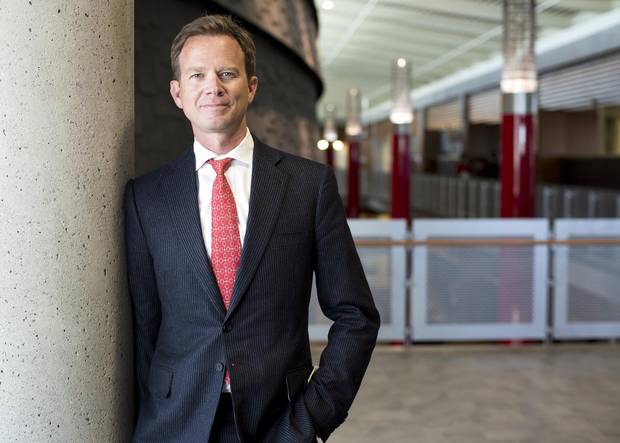 George Grosbee at the annual Alberta Economic Summit at Mount Royal College in 2013 in Calgary.