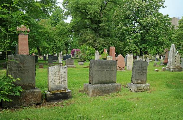 The Camp Hill cemetery, where civil rights hero Viola Desmond is buried. 