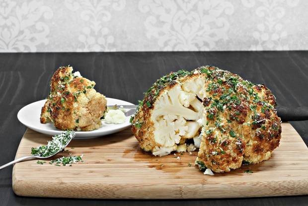 Roasted cauliflower.