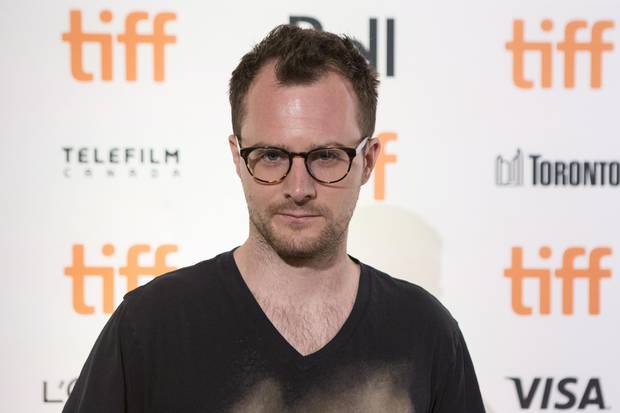 Wayne Wapeemukwa, director of Luk'Luk'I, on the red carpet at the Toronto International Film Festival on Wednesday, Aug. 9, 2017.