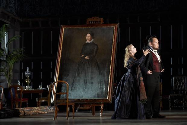 Ekaterina Sadovnikova and Quinn Kelsey star in the Canadian Opera Company’s production of Rigoletto in 2011.