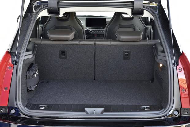 The cargo volume is 1,099 litres with the back seats folded down. 