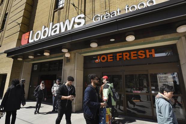 Exterior of a Loblaws location in downtown Toronto.