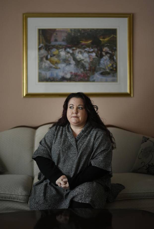 ‘It was literally four months of infection after infection,’ Tracey Ceccarelli, above, says of her father’s strongyloidiasis.