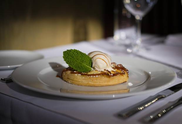 Apple tart.