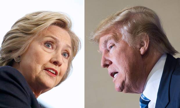 Donald Trump and Hillary Clinton look set for an ugly battle for the White House after a bruising primary season. Trump knocked out his only serious challenger Ted Cruz on May 3 in Indiana's key primary, winning 53 percent of the vote against 37 percent for the Texas senator, who raised the white flag and surprisingly pulled out of the race.