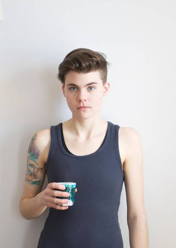 Mx. Gilmer-Osborne, shown in March, 2013, is now taking low doses of the male hormone testosterone.