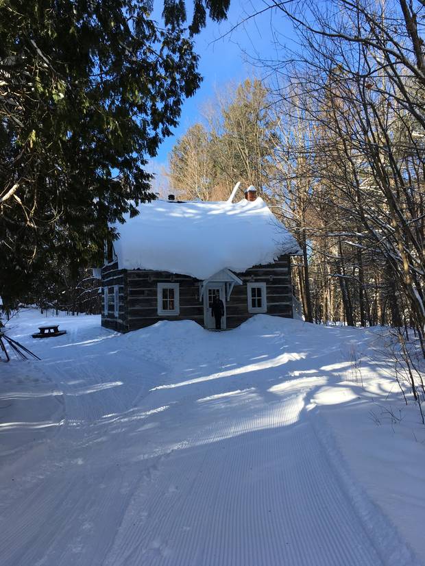 The Herridge cabin, used by cross-country skiers as a warming shelter and rest stop in wintertime, is shown on New Year’s Day, 2017. “This is a peaceful place deep in the woods and home in winter to woodpeckers, blue jays, chickadees, red squirrels and the occasional deer,” writes David Holmes, who took the picture. “One of my favourite places.”