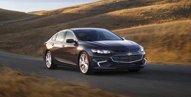 2017 Chevrolet Malibu.