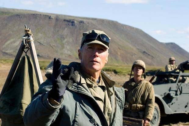 Clint Eastwood, seen on the set of Flags of Our Fathers in 2006.
